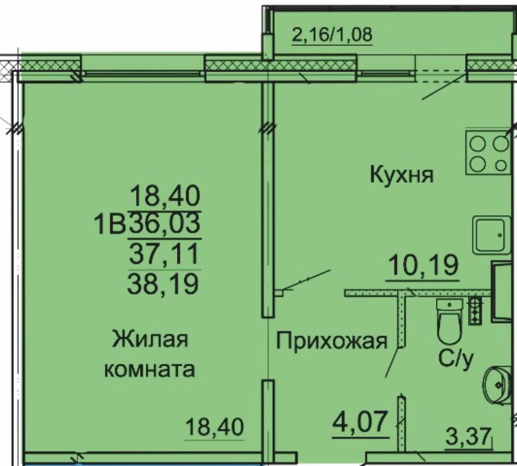 Купить 1 Комнатную Квартиру Зеленая Москва